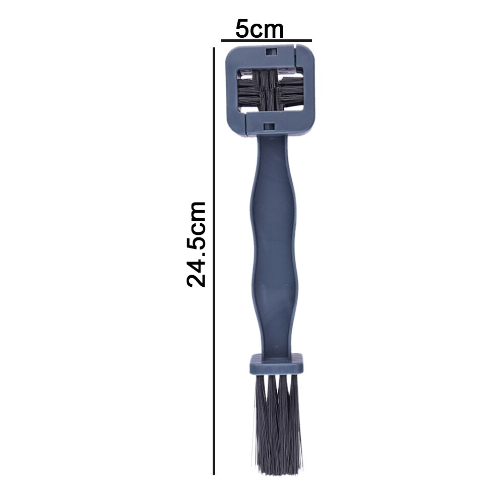 Plastic Motorfiets Fiets Chain Cleaner Brush Kit Gear Grunge Borstel Mtb Bike Machine Wasmachine Scrubber Fietsen Schoon Onderhoud: Gray Brush