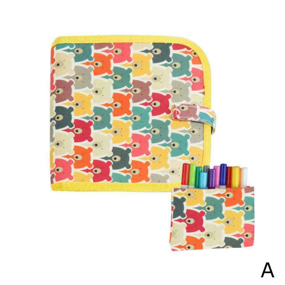 Planche à dessin Portable 3 couleurs | Set pour enfants Graffiti doux, dessin Animal effaçable, livre d'images, bricolage livres de dessin: 1