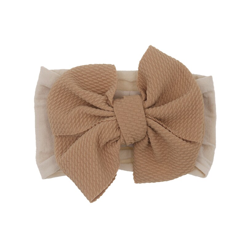 Baby nylon hoofdband zachte strik tulband haarbanden voor meisjes hoofdbanden elastische hoofddoek kinderhaaraccessoires