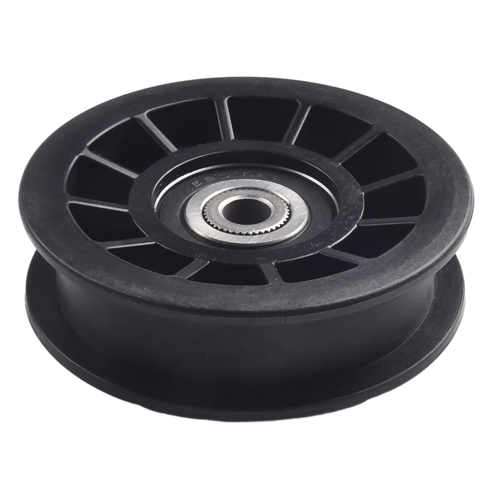 1pc Lawn Mower Part For Poulan Lawn Tractor 194327 532194327 Black Flat Idler Pulley Parts Accessories