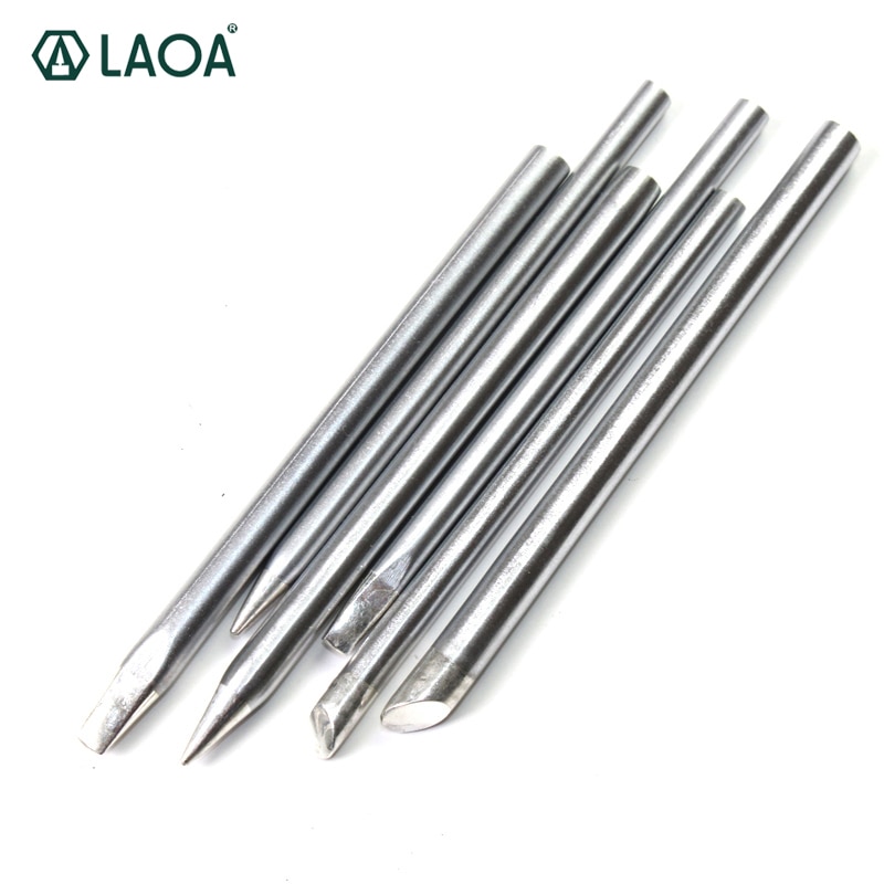 Laoa 5Pcs 30/40/60W Soldeerbout Tip Soldeer Hoorn Grandado