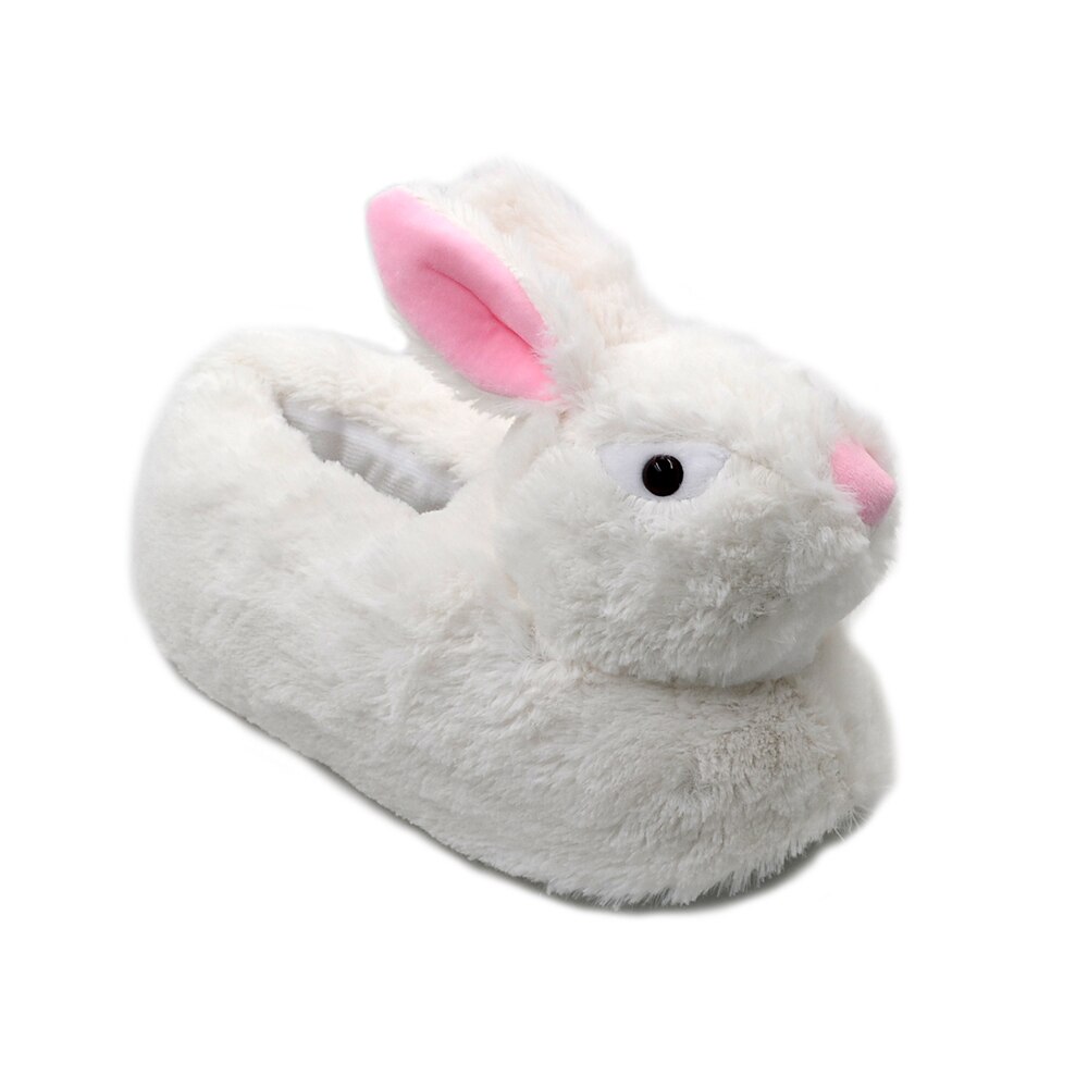 Millffy Classic Bunny Slippers - Adult Sized Plush Animal Slippers Toddlers Costume Footwear home shoes