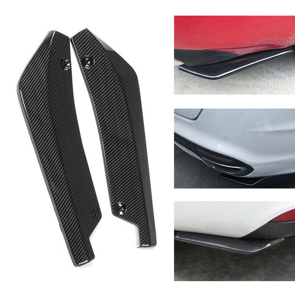 Carbon Fiber Black Bumper Protectors Car use