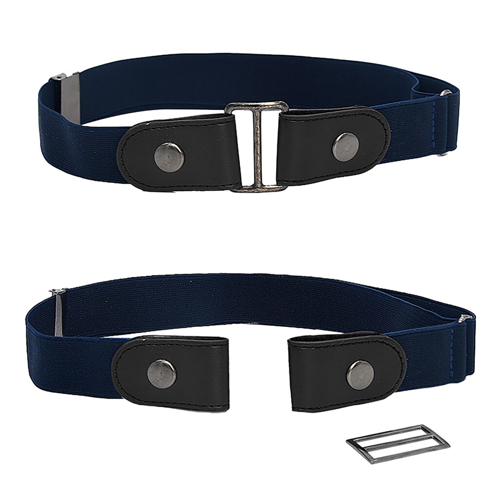 Buckle-Free Belt For Jean Pants,Dresses,No Buckle Stretch Elastic Waist Belt For Women/Men,No Bulge,No Hassle Waist Belt