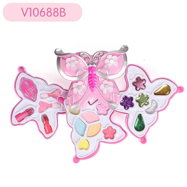 Jenter sminke leker skjønnhet sminke verktøy barn late som leke leker trygge giftfri dressing kosmetisk neglelakk leker: V10688b