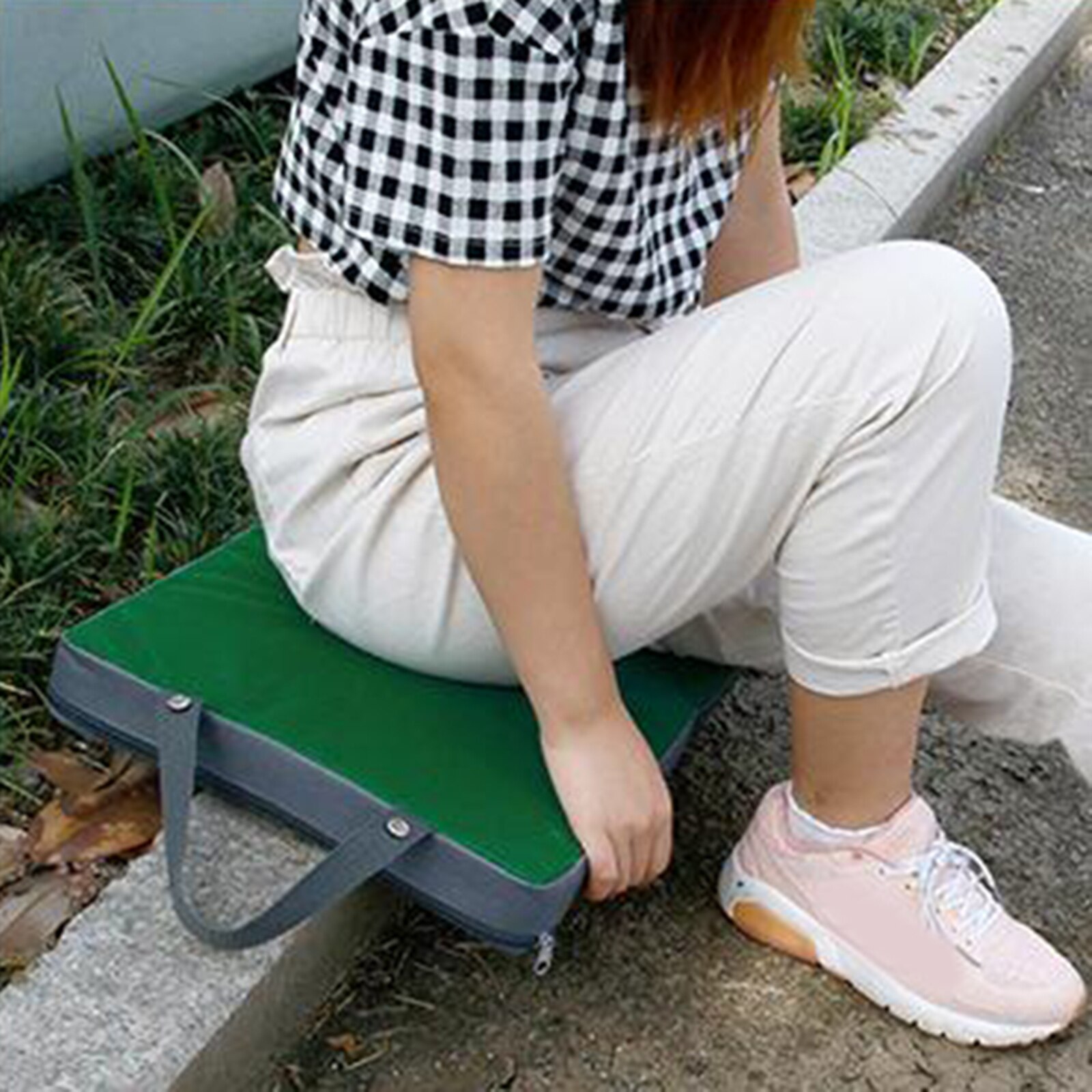 Almohadilla para arrodillarse, asiento acolchado para estadio, cojín para exteriores, esterilla acolchada para Picnic y jardín