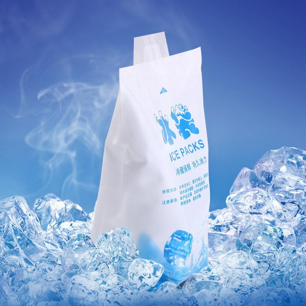 10 Stück Gel-Eisbeutel, wiederverwendbare Kaltkompressen-Packungen für Verletzungen, Schmerzlinderung, sichere, umweltfreundliche - und Kaltgel-Packungen