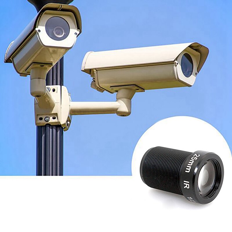 5MP Camera Lens M12 Thread Interface 25Mm F2.4 1/2 Single Board Computer HD Network Fixed Focus Lens