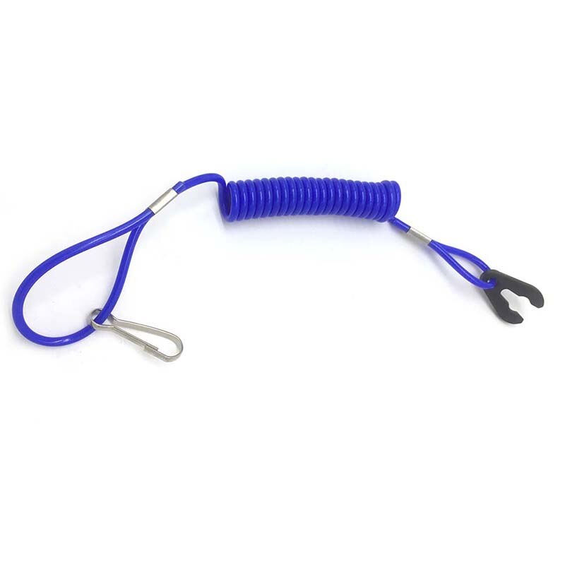 2Pcs Safety Tether Jet Ski Safety Lanyard Tether Cord Boat Outboard Engine Safety Tether Kill Switch