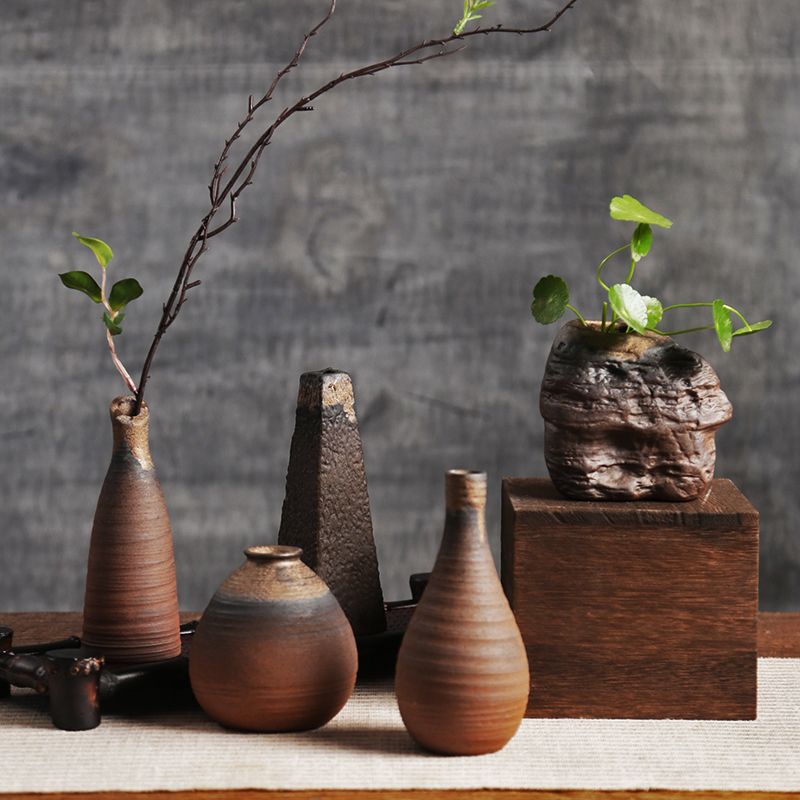Klassisk keramik vase kinesisk kunst og kunsthåndværk porcelæn blomstervase værelse studie gang hjem bryllup dekoration