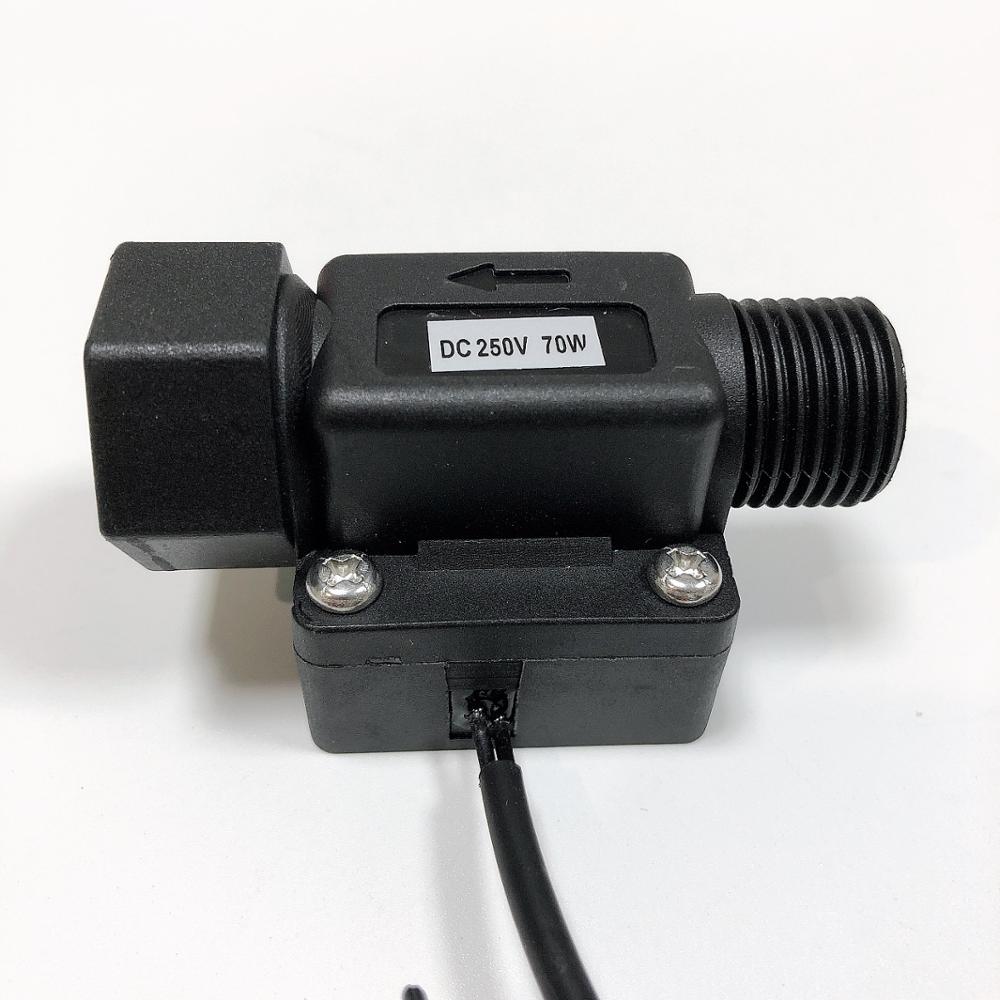 G1/2'' Plastic Water Flow Switch Nylon & Glass Fiber Material Paddle Flow Sensor Meter Switch Control Of Water Circulation