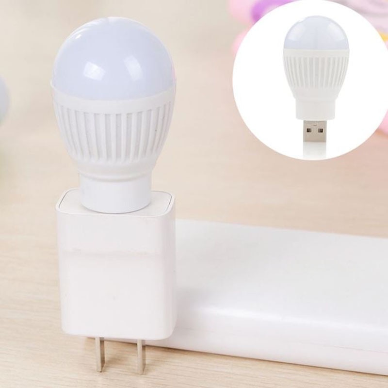 Newest Mini USB LED Light Portable 5V 5W Energy Saving Ball Lamp Bulb For Laptop USB Socket Light Outdoor Night Light H-best