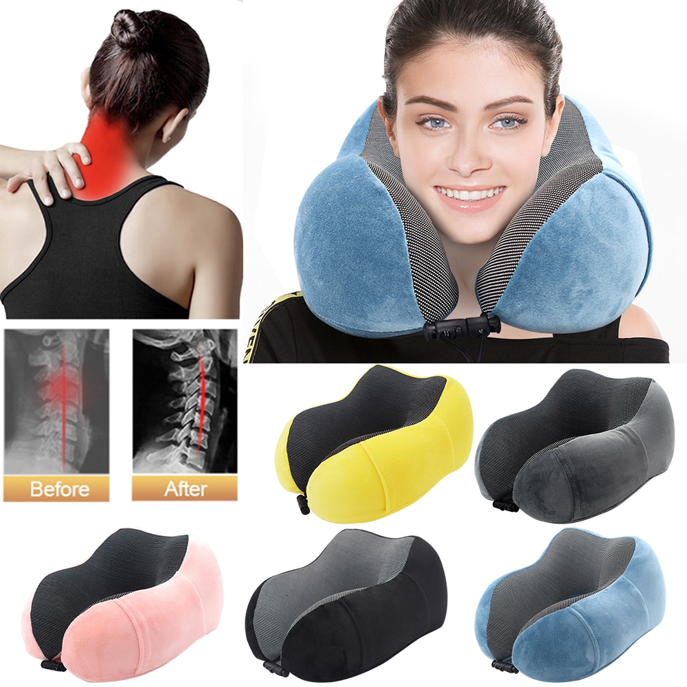Home Health Neck Couple Pillow Memory Foam Bedding Pillow Anti-pressure Hand Pillow Ice Silk Slow Rebound Multifunction Pillow