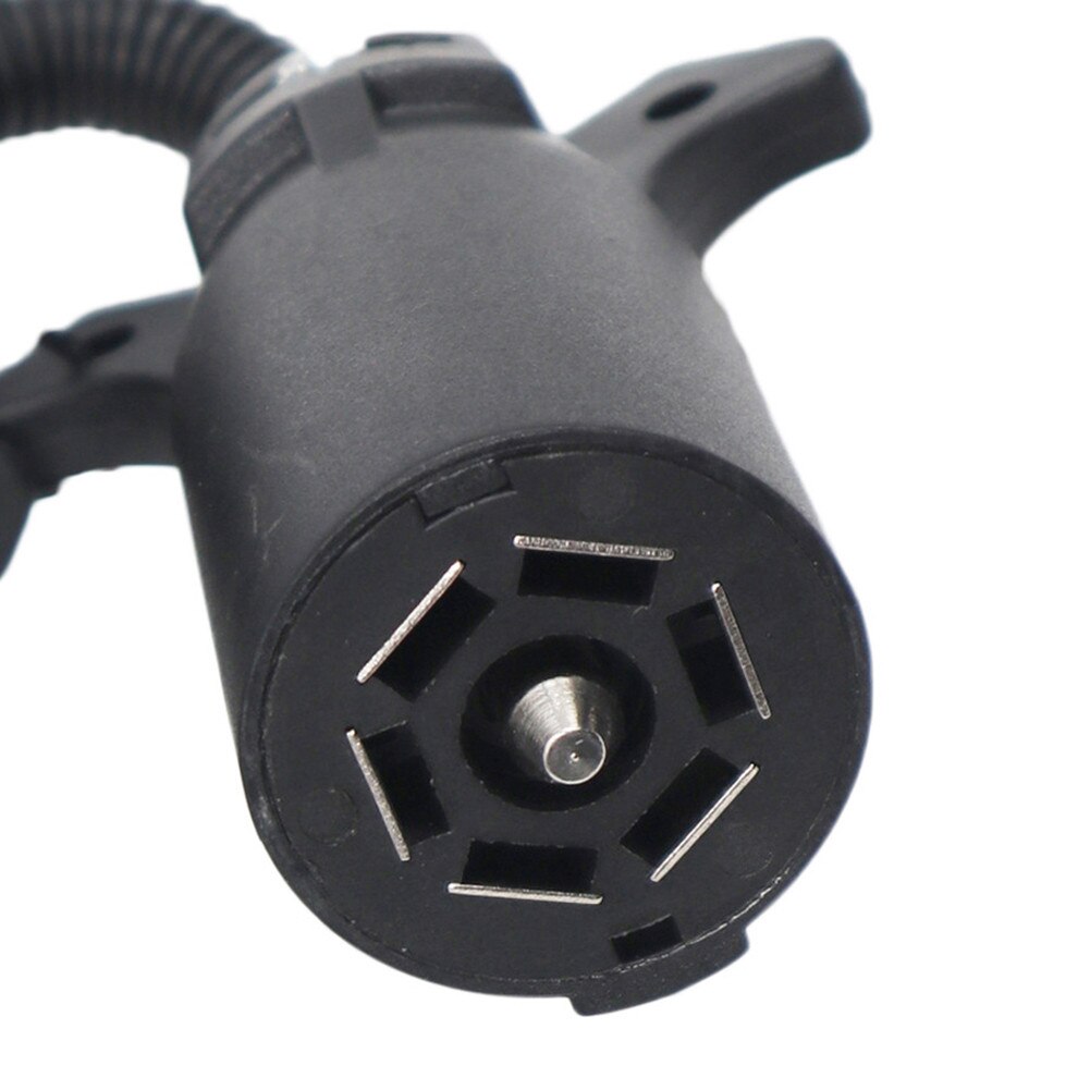 7 Blade Universal RV To 7 Way Pin Trailer Adapter Connector 7 Pin Trailer Light Converter Waterproof