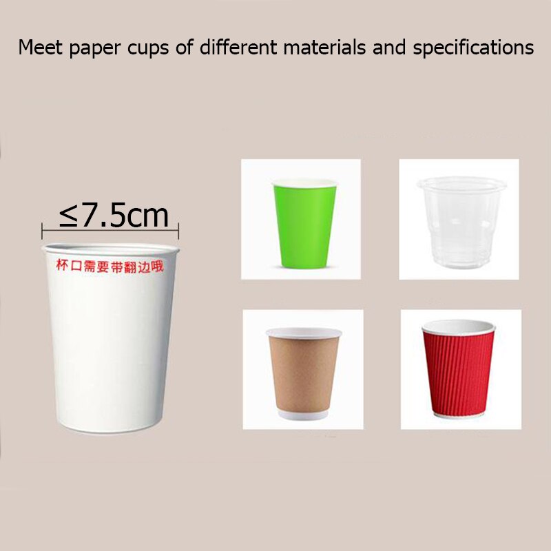 Disposable Paper Cups Dispenser Plastic Cup Holder for Water Dispenser Wall Mounted Automatic Cup Storage Rack Cups Container