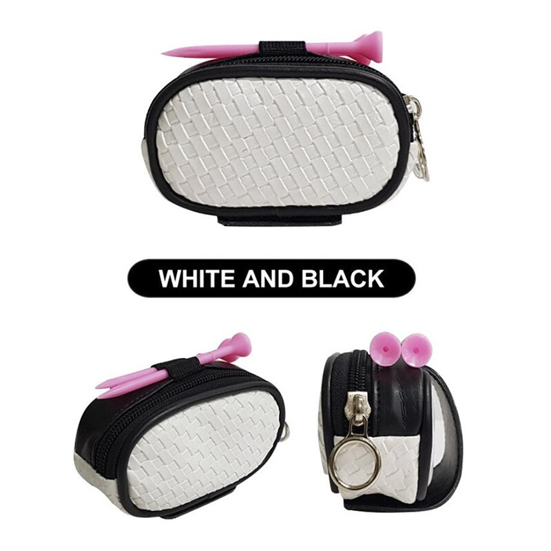 Golf Ball Pouch Ball Bag Organizer Case Zipper Golf Accessories For Men Women Pro Storage Accessories Container