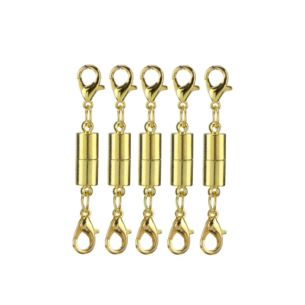 5pcs Magnetic Clasps For DIY Bracelet Necklace Chain Making Fasteners Clasp Buckle Jewelry Connector Findings Hook: 02 5pcs