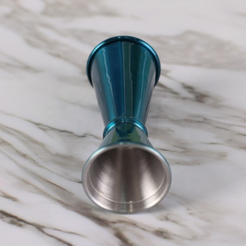 25/50ml Cocktail Bar Jigger Stainless Steel Japanese Jigger Double Spirit Measuring Cup Bartender Bar Tool