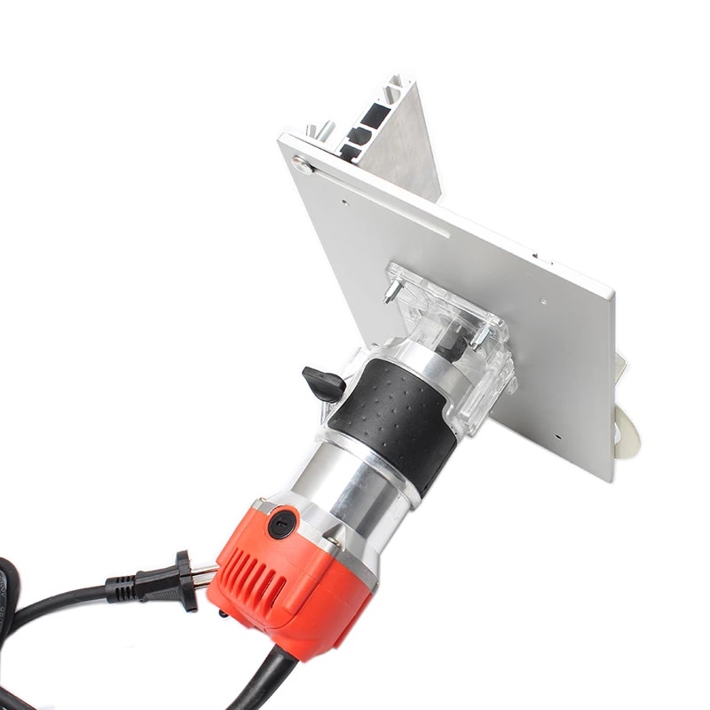 Router Table Insert Plate For Woodworking Benches Table Saw With Miter Gauge Guide Aluminium Profile Fence Sliding Brackets