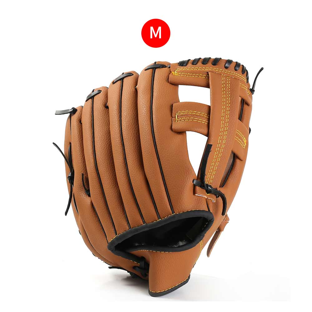 Tamanho 10.5/11.5/12.5 esportes ao ar livre luva de beisebol softball prática equipamentos mão esquerda para homem adulto mulher crianças esporte necessário: 11.5 inch