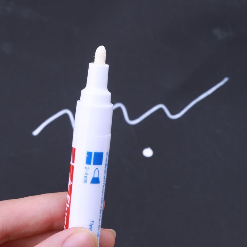 4Pcs Tile Grout Pen White Grout Renew Repair Marker with Replacement Nib Tip to Restore The Look of Tile Grout Lines Pen