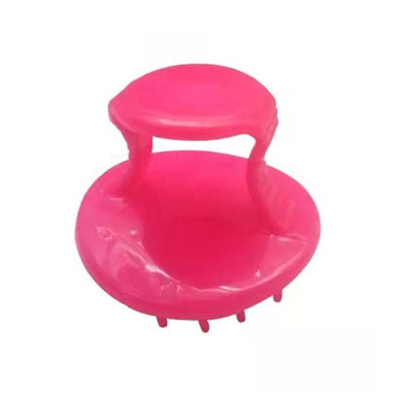 Pot Cleaning Brush Ball Non-scratch Dish Scrubber Scrubbing Pad Scouring Pad Handle Kitchen Cleaning tools: 1PCS Random Color C