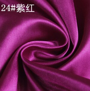 12 Colors Selection Polyester Satin Material For Clothing Linings Soft Charmeuse DIY Handmade Crafts Satin Fabric