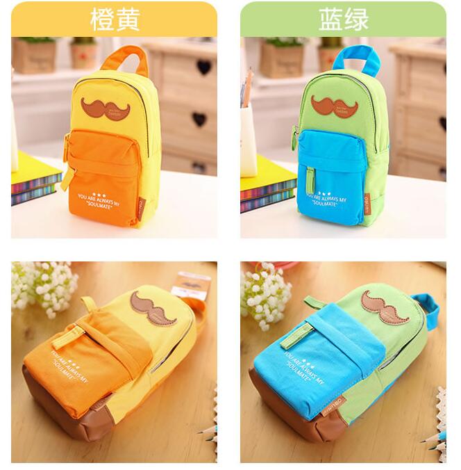 Novelty Backpack Pencil Bag , Backpack Pencil Case for School Students