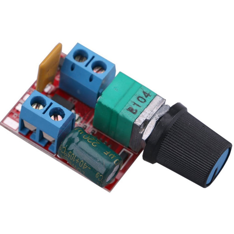 Mini 5A Pwm 90W Dc Motor Speed Controller Module -35V Led Dimmer