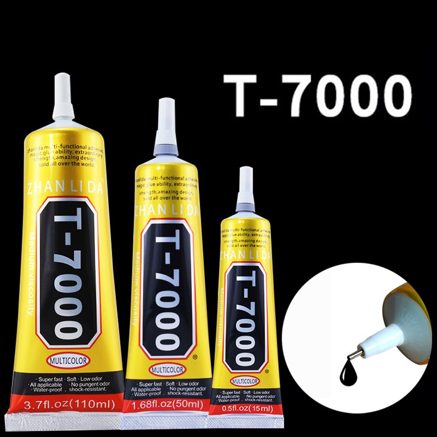 Multi-Purpose B7000 E8000 T7000 T8000 Glue Mobile Phone Screen Adhesive Clear Liquid Glue Super Glue DIY Mobile Phone Repair