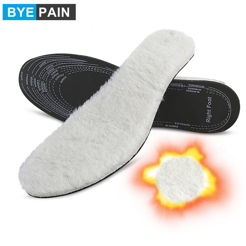 SULPO 4 Paar Winter Inlegzolen Warme Comfort Binnenzolen Voor De Schoenzolen Van Vilt Thermische Inserts Koude Dagen Schoeninlegzolen 35 47 Eu 2852325910