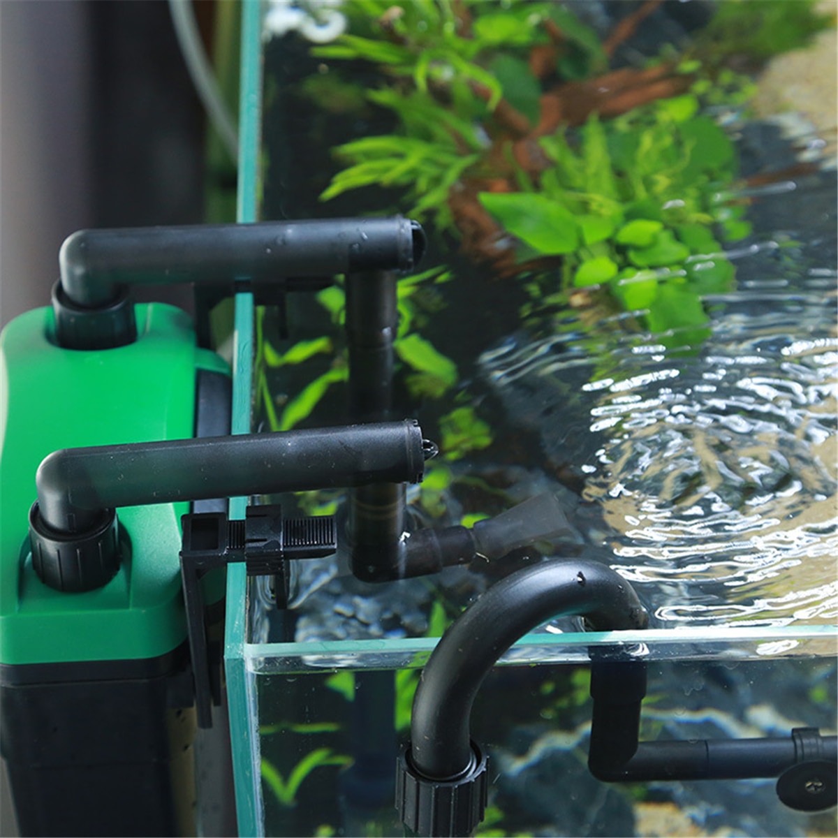 Akvarie akvarium hængende filter overflade skimmer ekstern fjerner filtreringsværktøj akvarie filter tilbehør 220v 2w/5w/6w