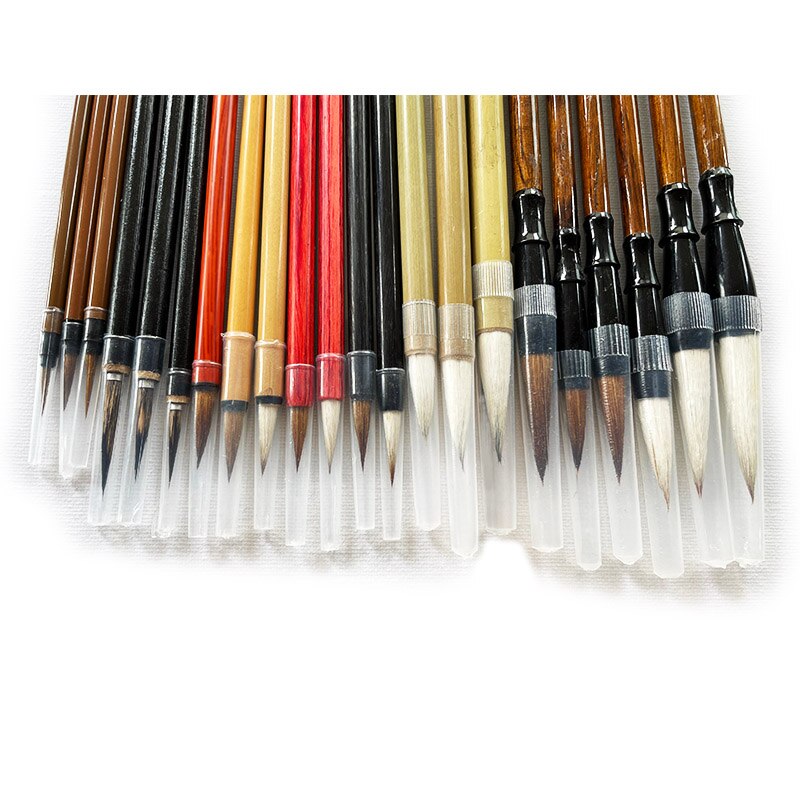 Calligraphy Chinese Traditional Calligraphy Set Brush Landscape Painting Brush Weasel Hair Pen Writing Brush Set for Students