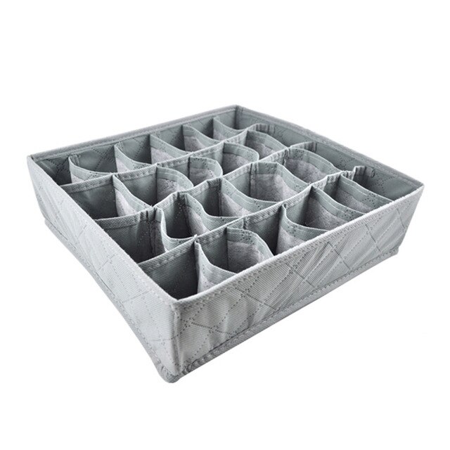 Undertøj bh arrangør opbevaringsboks 2 farver skuffe skab arrangører kasser til undertøj tørklæder sokker bh multi størrelse: C