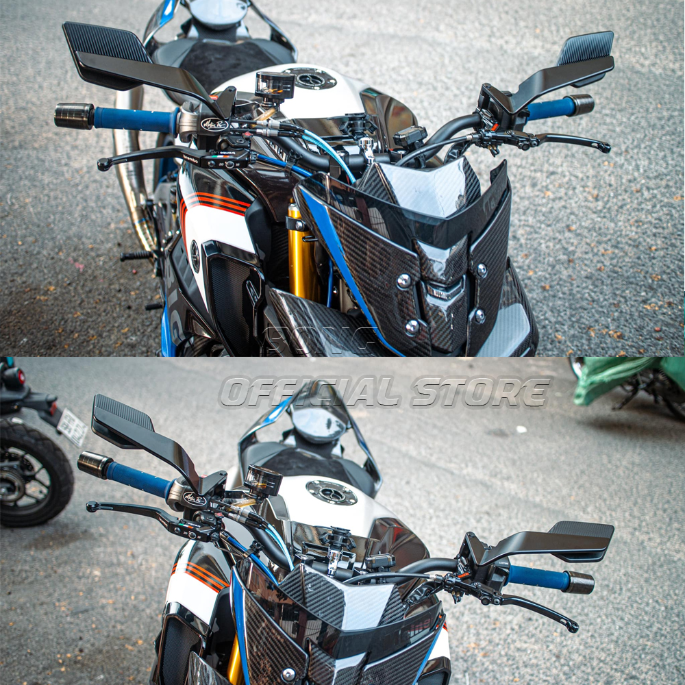 2 stks/paar Universele 8mm 10mm Motorfiets Spiegel Scooter E-Bike Achteruitkijkspiegels Elektromobiel Terug