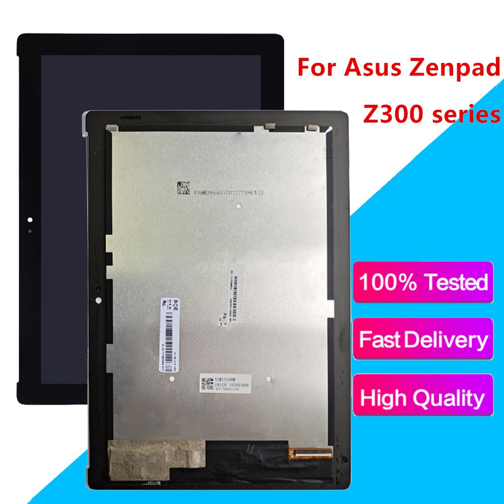 LCD Display and Touch Screen Digitizer Full Assembly For Asus Zenpad 10 Z300M Z301M Z301ML Z301MF Z301MFL Z300C Z300CNL