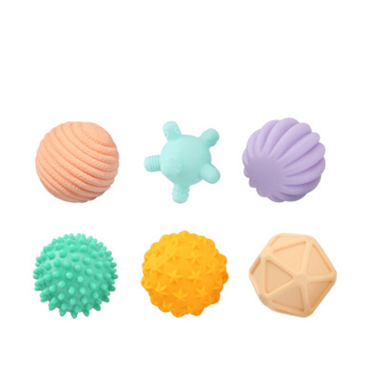 Neue Kinder Ball Strukturierte Multi DevelopTactile Sinne Spielzeug Baby Touch Hand Beißring Ball Training Massage Weichen Stress Bälle