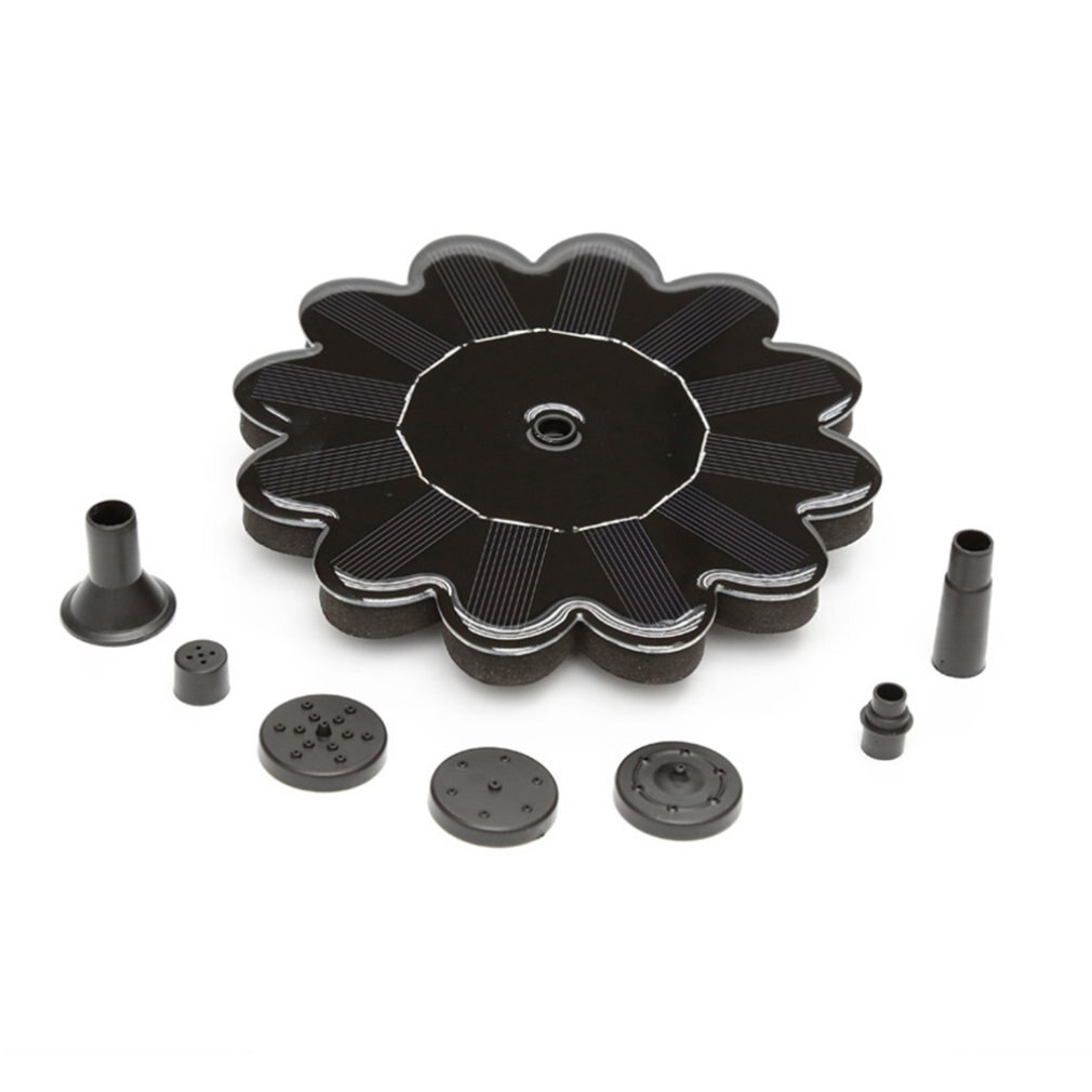Solar Fountain Garden Kit Solar Water Pump Outdoor Landscape Fish Pool Pond Solar Water Pump Floating Fountain Garden Decoration