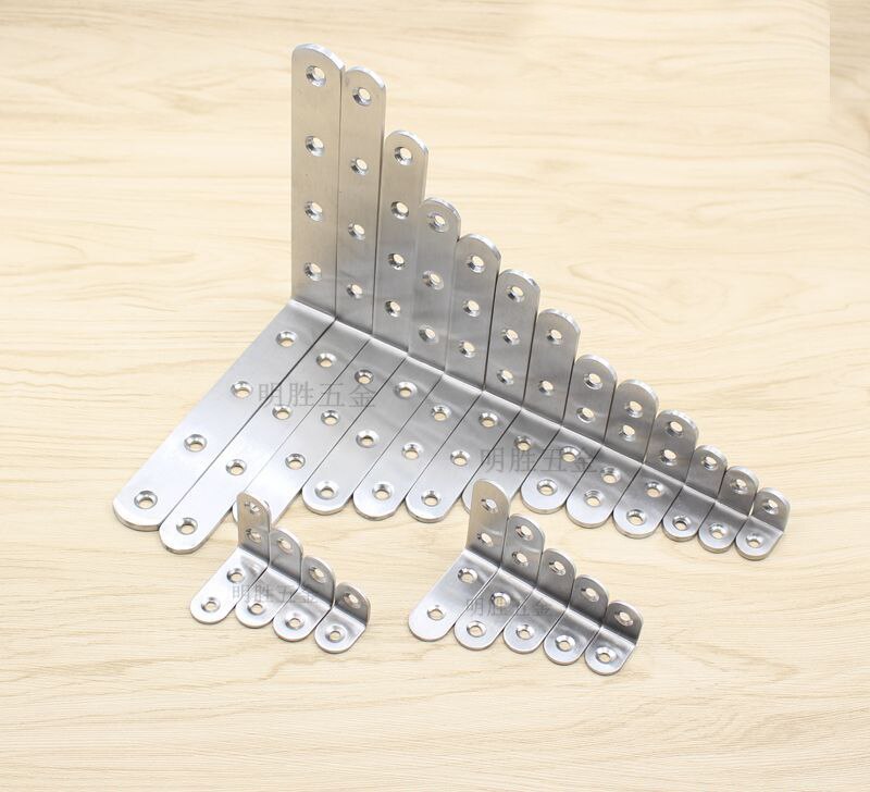 Starke edelstahl winkel Code dreieck halterung befestigt winkel eisen möbel 90 grad rechtwinklig möbel Hardware-