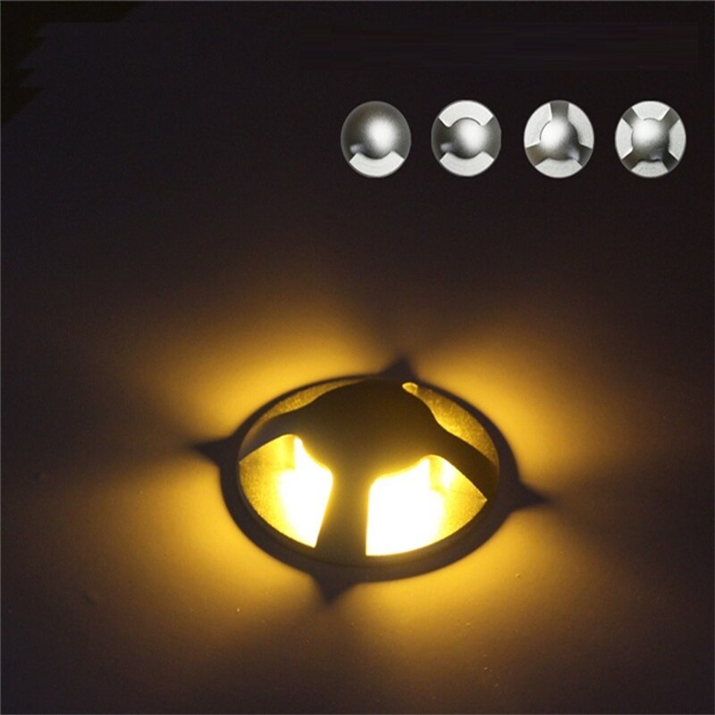 3W LED underground light,12-24 304 steel input IP68 led embedded lamp ,outdoor side outlet inground spot light,stair corner lamp