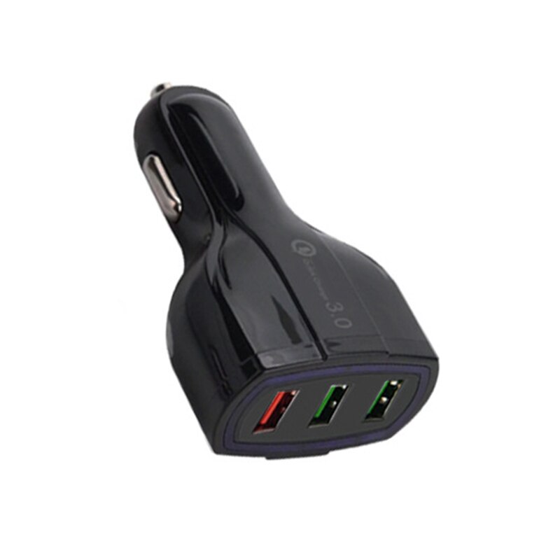 adaptador de cargador de coche rápido Suv para camión con 3 puertos USB derivación inteligente para teléfono inteligente