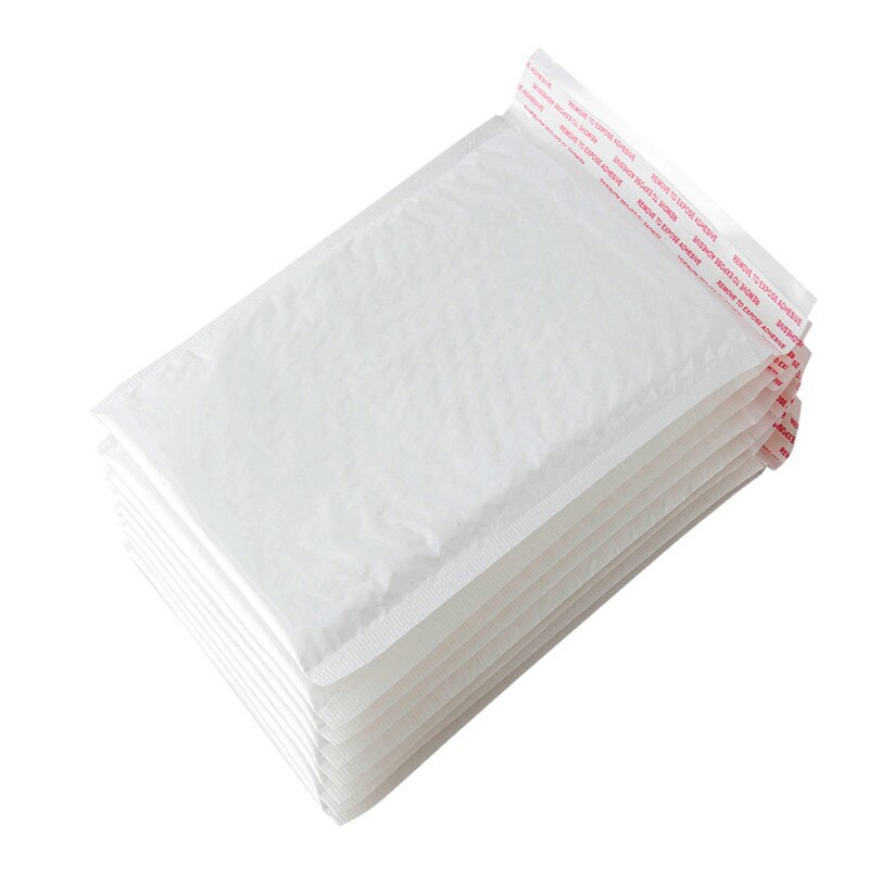140x160mm White Foam Envelope Bag Different Specifications Mailers Padded Envelope With Bubble Mailing Bag