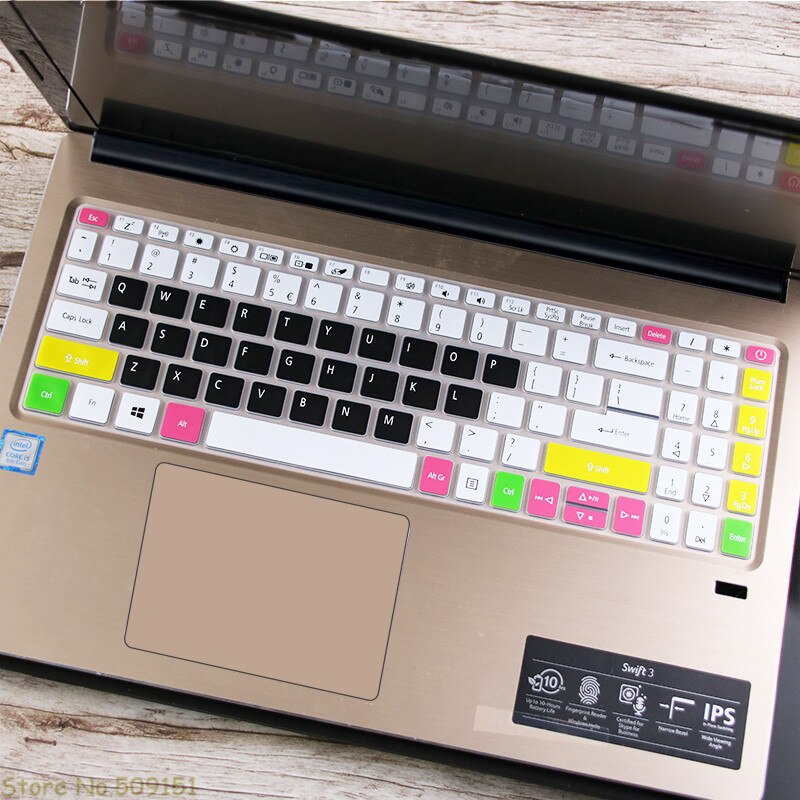 15.6 inch Laptop Keyboard Skin Cover For Acer aspire 5 A515-45 A515-45g A515-45S A515-43 A515-44G A515-54G A515-55G a515-56g: Candyblack