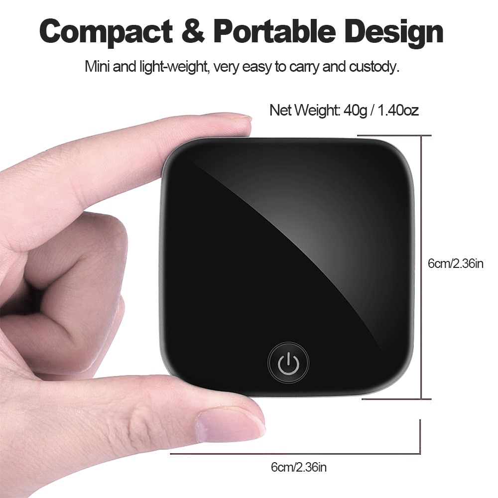 2 in 1 Bluetooth 4.1 Transmitter Wireless Receiver Stereo Audio Adapter Optical Toslink / SPDIF & Aux 3.5mm Support aptx APT-X