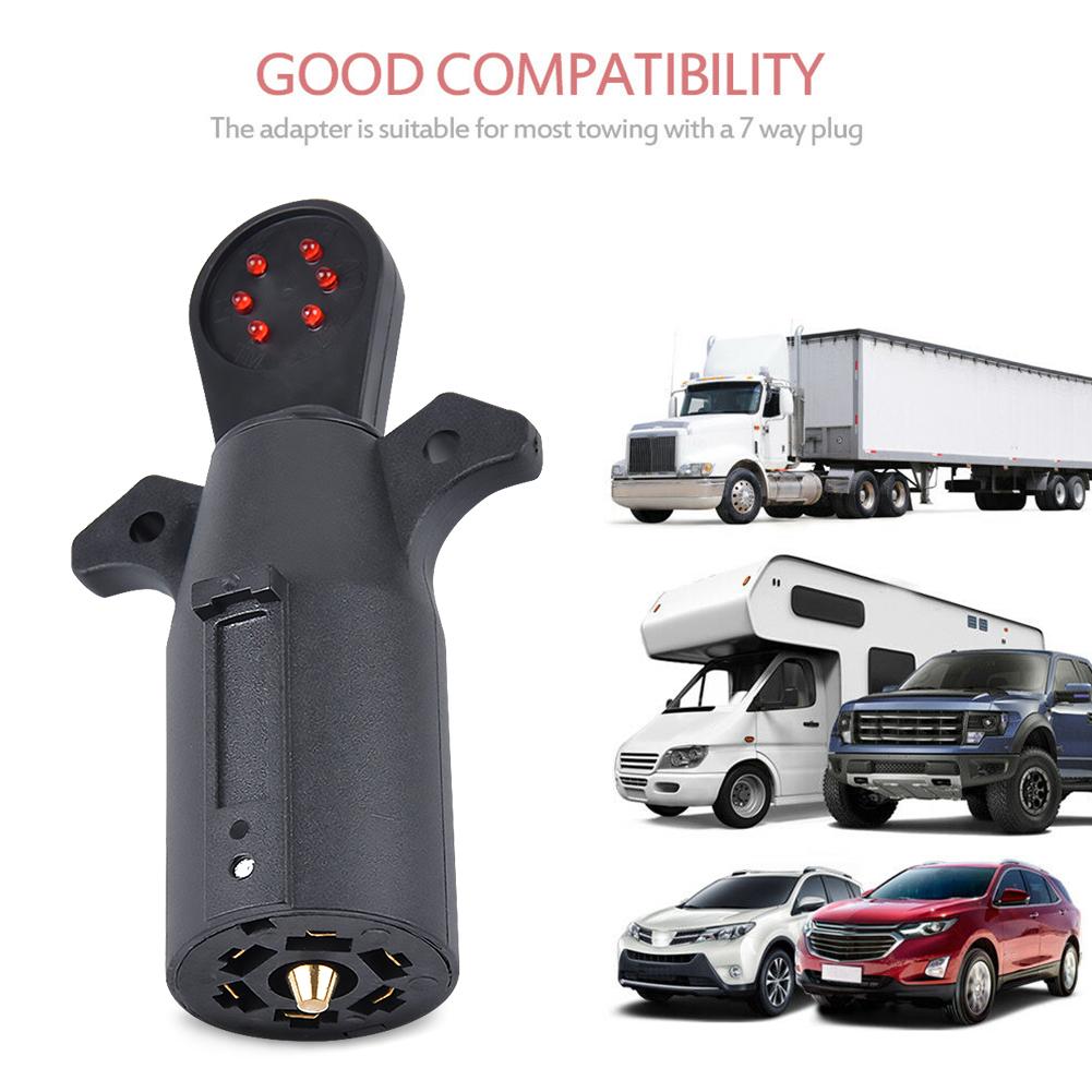 7-Weg Rv Blade Connector Tester 7 Pin Trailer Bedrading Circuit Licht Tester MGO3