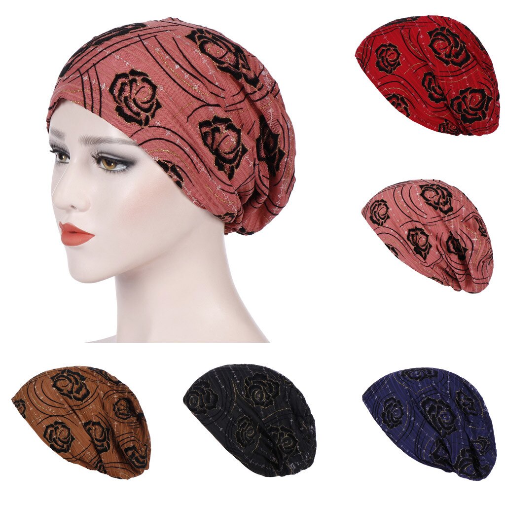 Vrouwen Printing Kanker Chemo Hoed Zomer Mutsen Stretchy Beanie Sjaal Chemotherapie Chemo Mutsen Cap A426