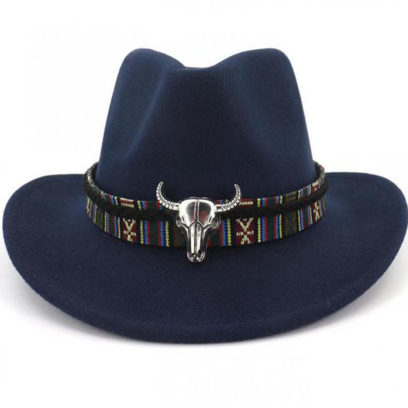 Wide Bim Men And Women's Westen Cowboy Hat Fedoa-Jazz-Hat