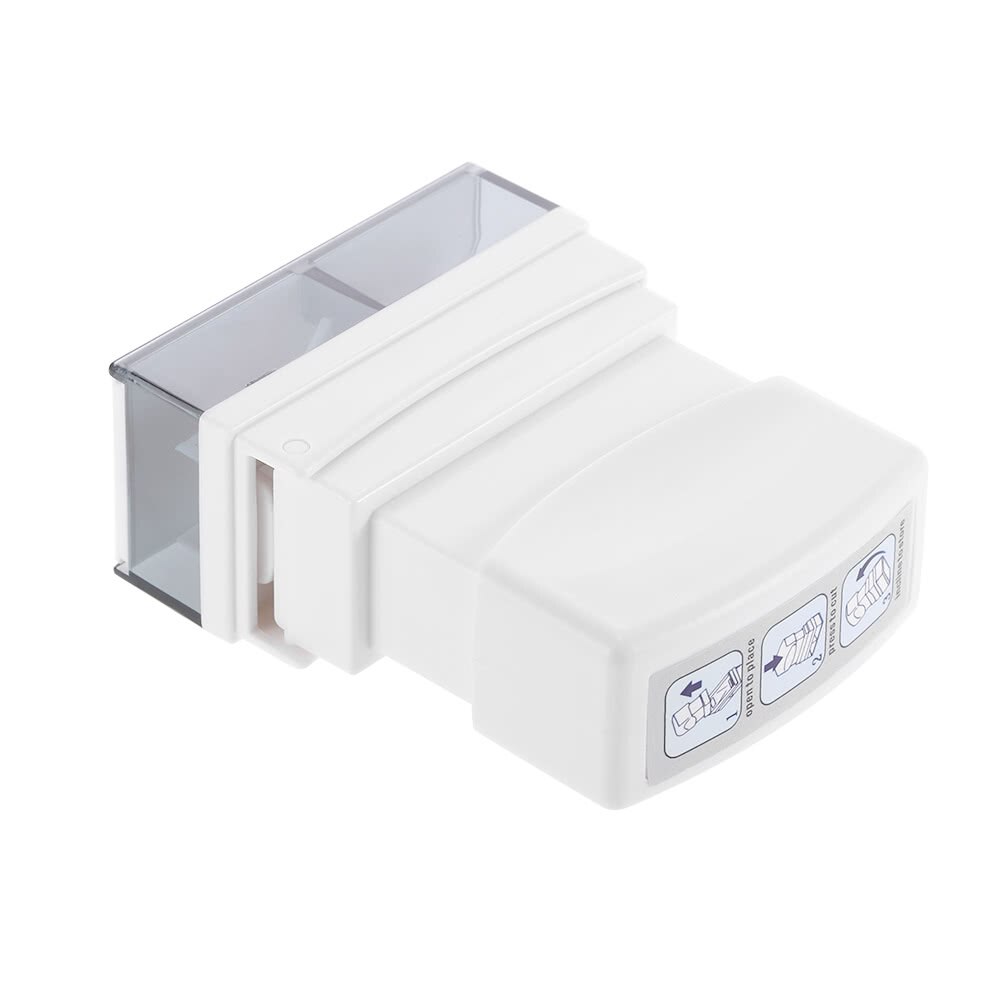 Pill Cutter Spliter Medication Tablet Divider Medicine Container Organizer Storage Box