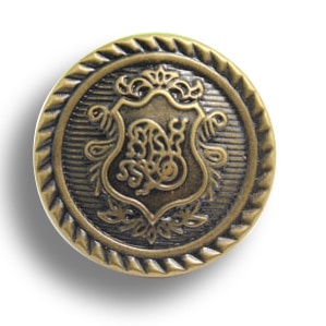 10 stuks luxe gouden metalen naaiknopen creatieve trui jas