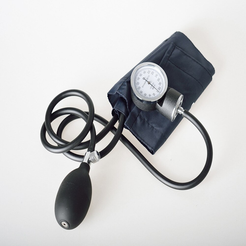 Reloj de presión arterial Manual con medidor de presión arterial, esfigmomanómetro de brazo para escuchar el corazón fetal, doble cabeza